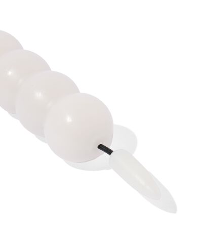 LED kaars bolletje met wax Ø2.5x20 ivoor - 13550107 - HEMA